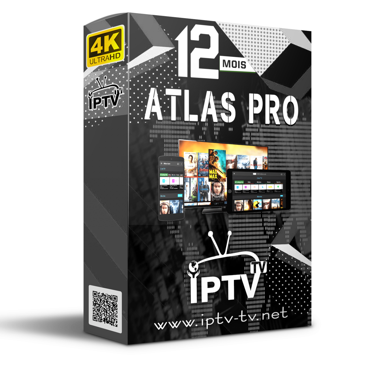 Abonnement Atlas Pro Ontv 12 mois Meilleur Prix 35€ 12 mois IPTV TV